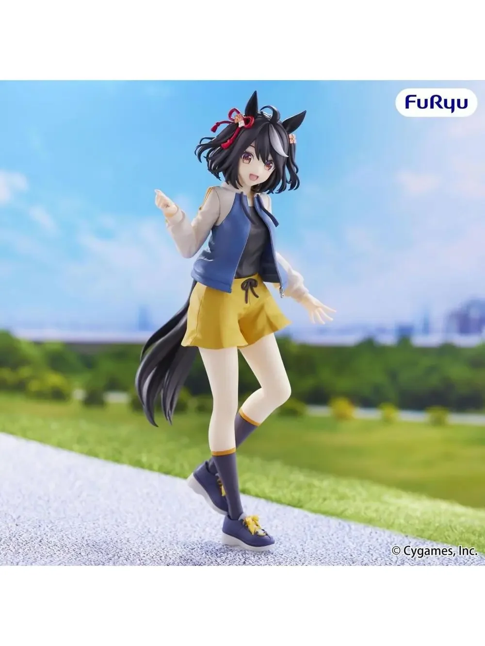 FuRyu Uma Musume Pretty Derby Kitasan Black Noodle Stopper Figure casual US Sell